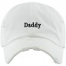 Daddy Embroidery Dad Hat Cotton Adjustable Baseball Cap Unconstructed  eb-14024788